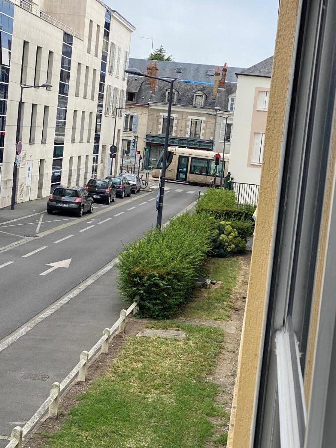 Studio & Parking Prive Centre Orleans Tram Au Pied Apartment Bagian luar foto